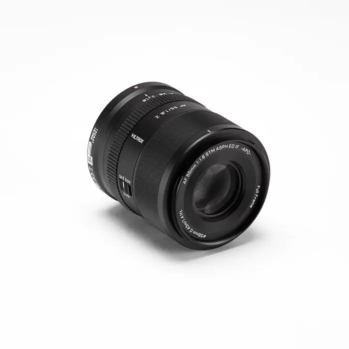 Objectif Viltrox 55mm F1.8 EVO pour appareils photo, plein format, autofocus, grande ouverture, objectif humaniste pour appareils photo Sony FE et Nikon Z.