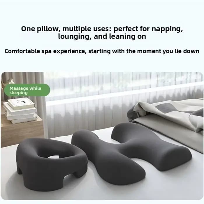 Coussin de massage facial et d'allongement pour salon de beauté