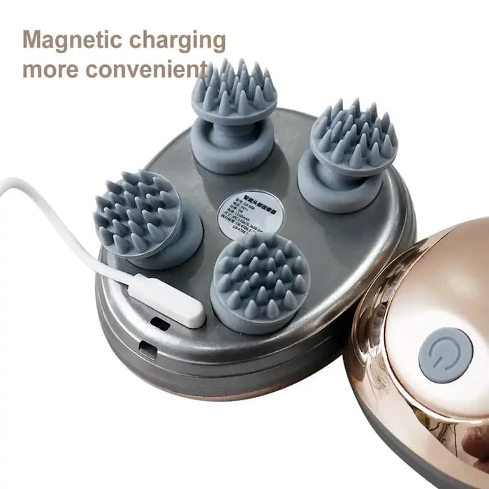 Appareil électrique de Massage de tête de pétrissage par Vibration du cuir chevelu