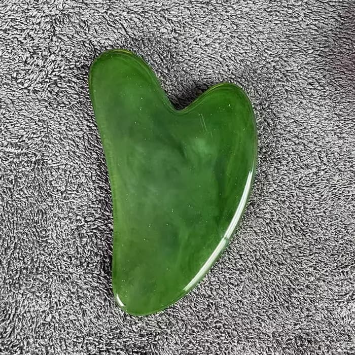 Massage Guasha pour le visage résine cire d'abeille Gua Sha Imitation Jade conseil Acupoint soins oculaires SPA masseur