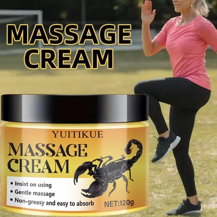 120 g de crème de massage · Utilisation consistant