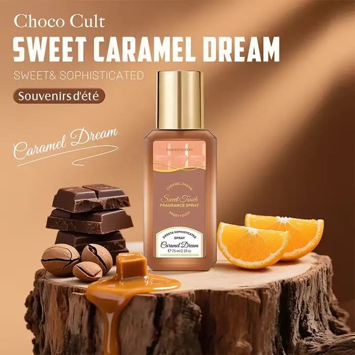 Spray De parfum pour femmes, saveur Caramel, chocolat et crème au Caramel naturel durable, crêpes, Eau De Toilette gastronomique, parfum unisexe