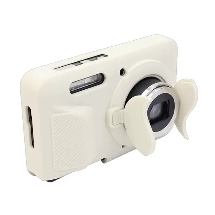 Étui pour appareil photo en silicone souple FZ55 avec capuchon de protection d'objectif pour KODAK PIXPRO FZ55