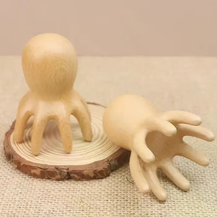 Peigne de Massage poulpe