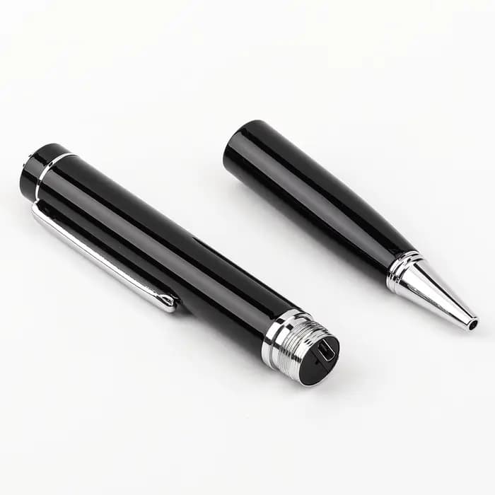 Stylo enregistreur vocal numérique, dispositif d'enregistrement Dictaphone activé par Audio, lecteur de musique professionnel avec câble USB, bouchon d'oreille