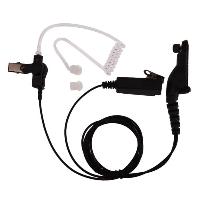 Écouteurs intra-auriculaires à tube acoustique, oreillette audio-visuelle professionnelle avec embout auriculaire pour Android