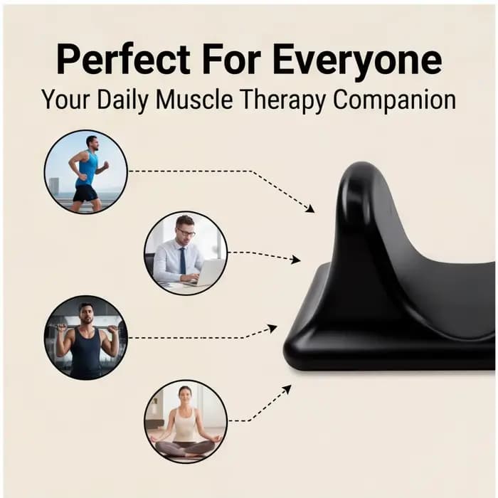 Masseur pour les muscles psoas – Outil de massage des tissus profonds pour les ischio-jambiers