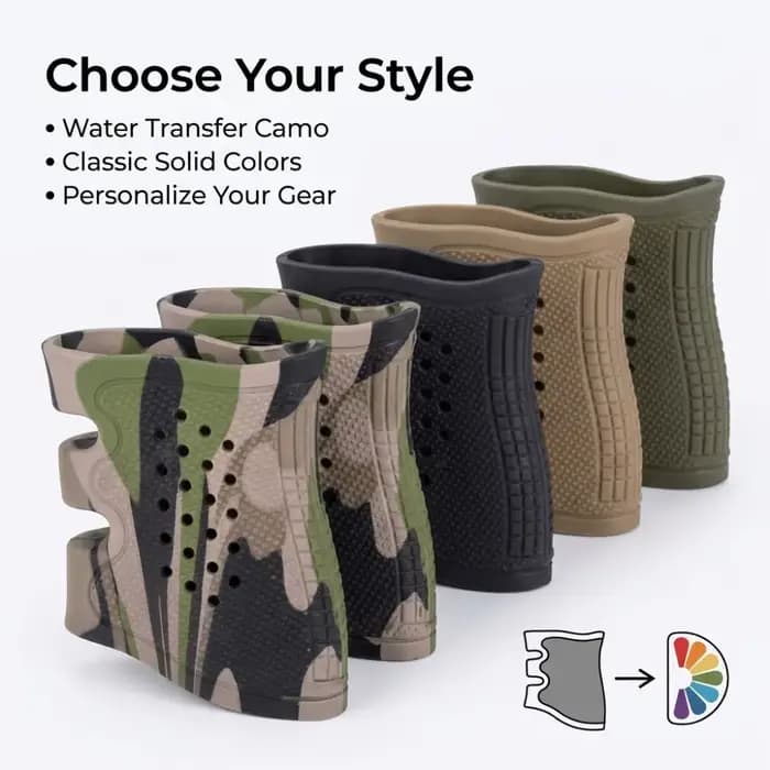 Étui pour gants en caoutchouc pour la plupart des armes, étui de protection avec support de sac, armes de chasse tactiques, étui de préhension, neuf