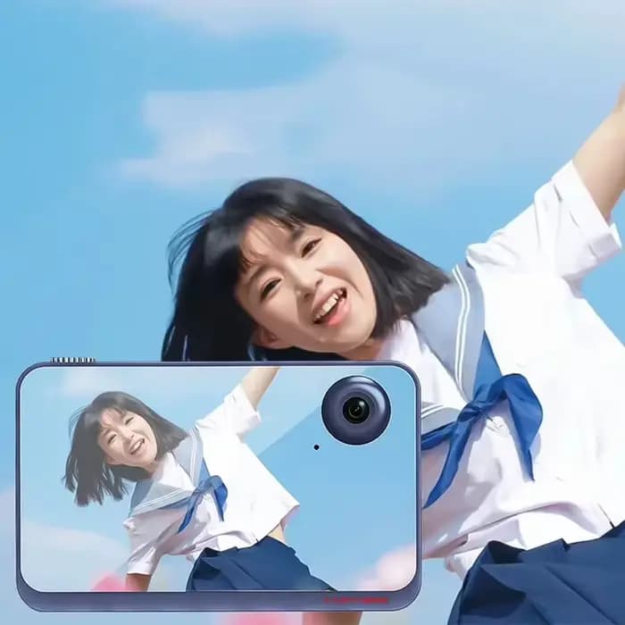 Nouvel appareil photo numérique pour selfies 4K Vlog avec zoom 8x, caméra de voyage 1080 HD pour étudiants, mini caméra rétro CCD pour la photographie de niveau débutant