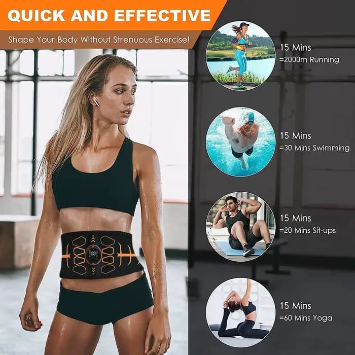 Ceinture de tonification abdominale intelligente