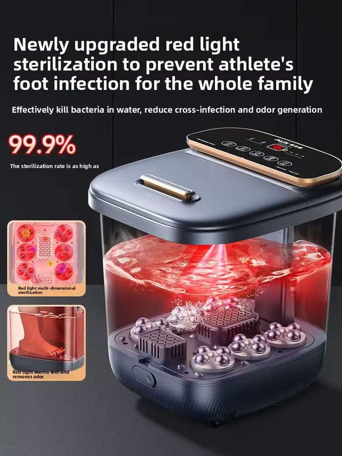 Baignoire chauffante pour les pieds à température constante