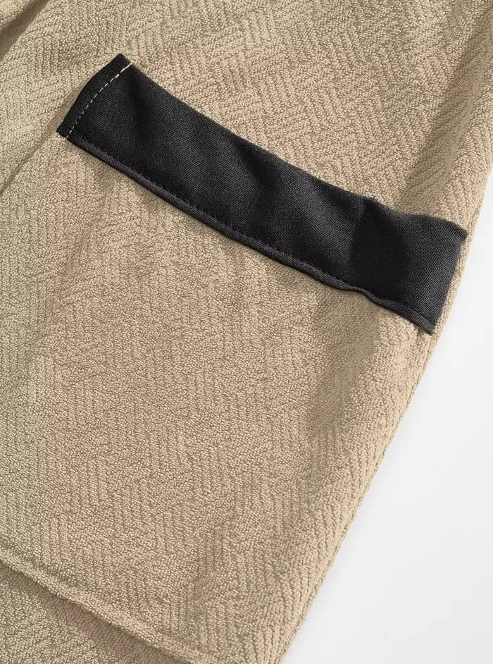Peignoir pour homme à manches longues, style kimono, avec ceinture et poches, doux et confortable, vêtements de nuit et de détente pour la maison et l'hôtel