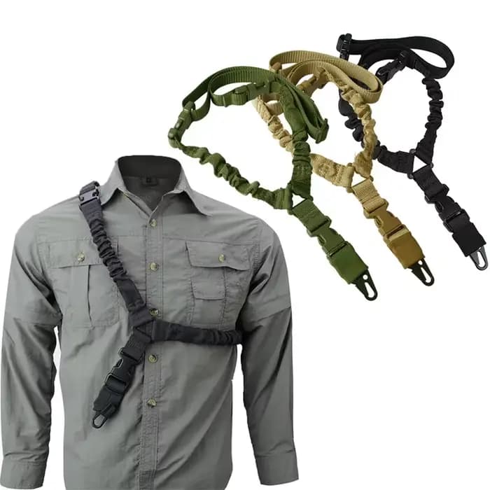 Ceinture pour pistolet à Shot, accessoires de chasse, équipement à Point unique, sangle d'épaule, corde de fusil avec boucle en métal, 1 pièce