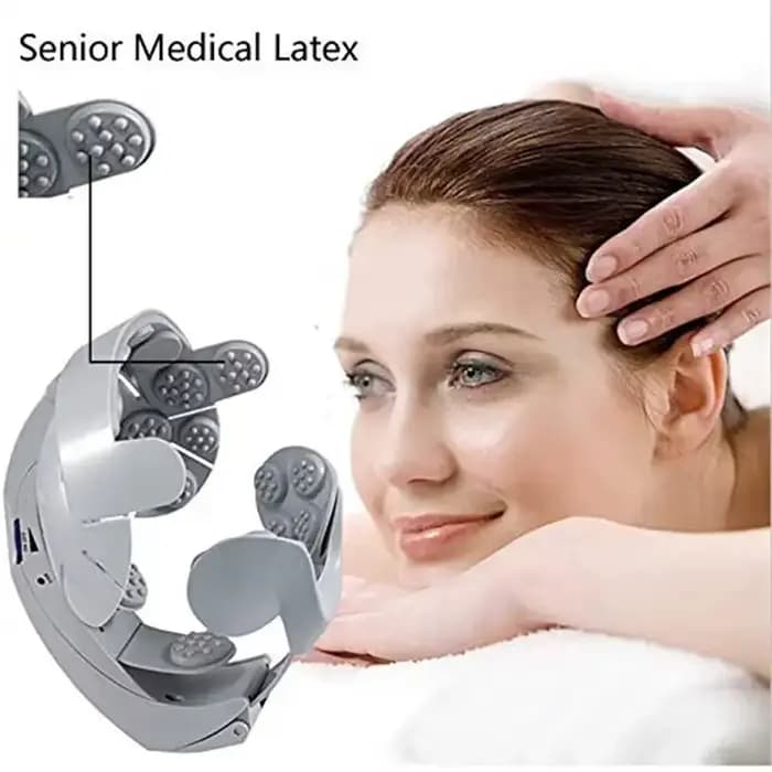 Casque de masseur de tête électrique