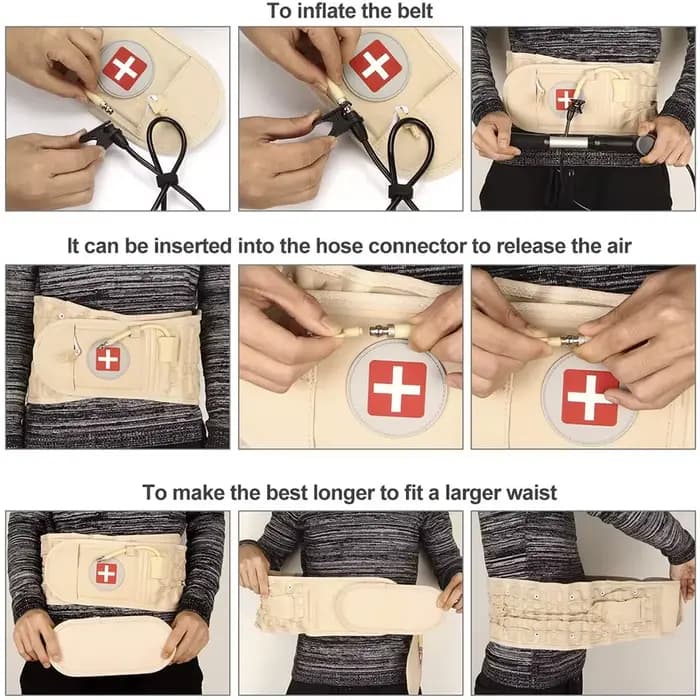 Ceinture de soutien lombaire de décompression du dos