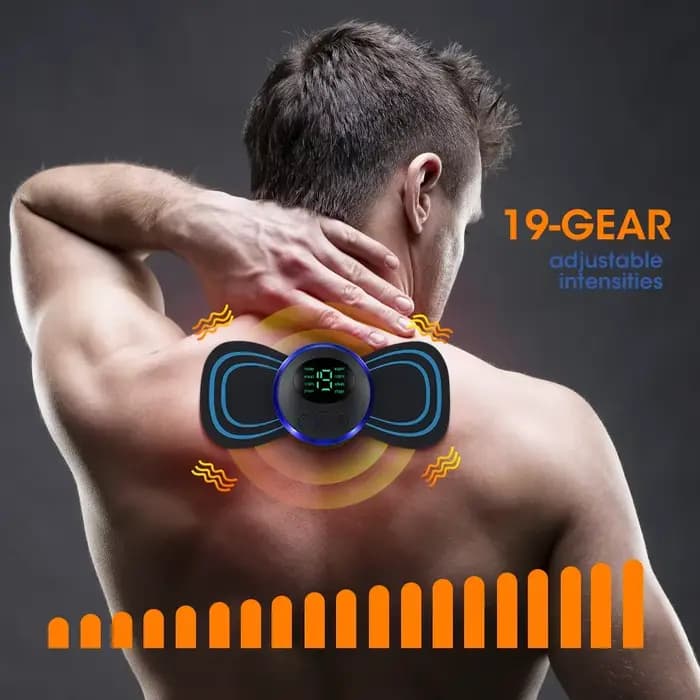 Ensemble de masseur de cou électrique intelligent