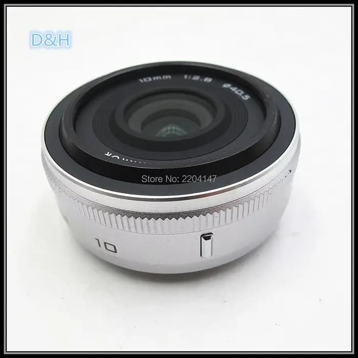 95% nouvel objectif d'origine 10mm pour Nikon 1 NIKKOR 10mm F/2.8 unité d'objectif appliquer à J1 J2 J3 J4 J5 V1 V2 V3