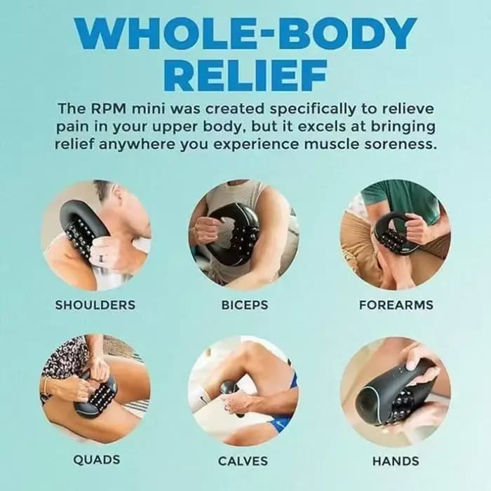 Mini masseur à percussion rotatif pour soulager la fatigue corporelle