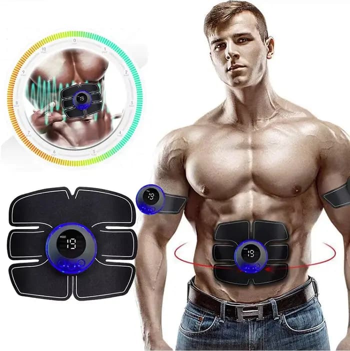 Masseur musculaire Abdominal Fitness ABS bras patchs d'entraînement Instrument d'exercice