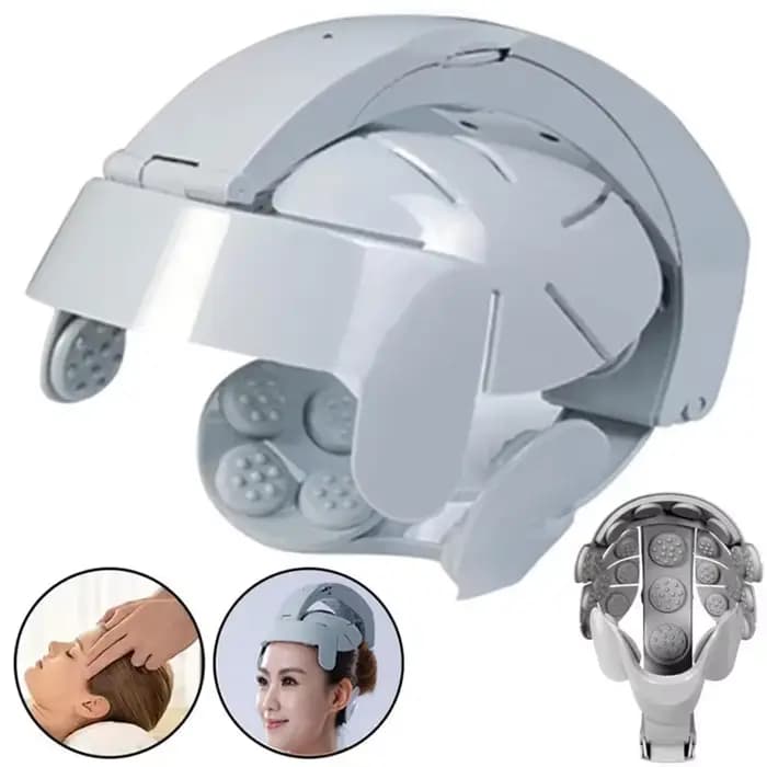 Casque de masseur de tête électrique
