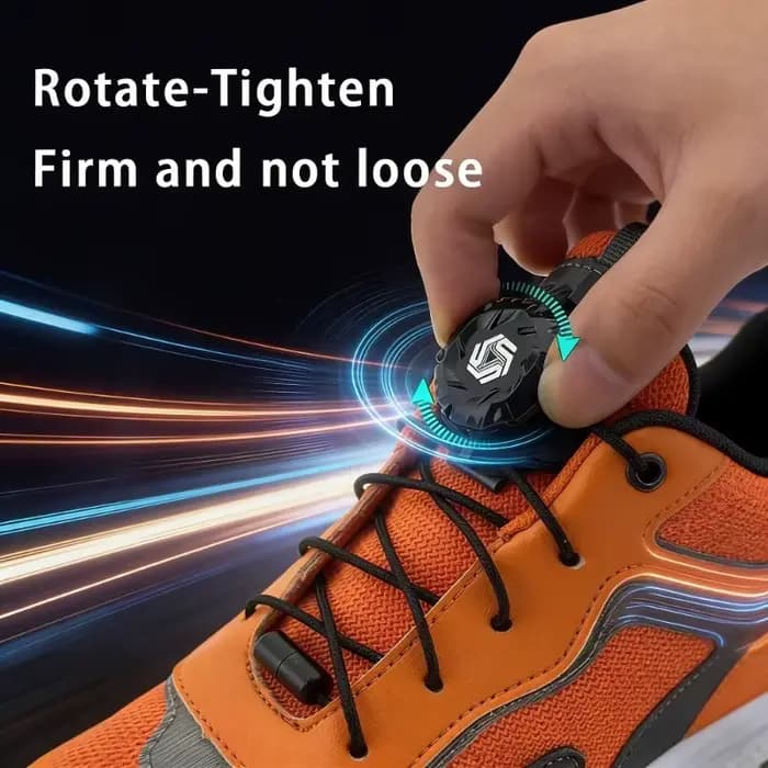 1/2 paire de lacets automatiques sans nœuds, lacets épais en corde pour baskets de tennis, installation simple, boucle pivotante, accessoires pour chaussures