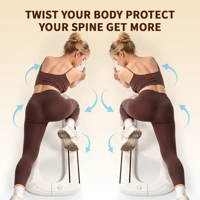 Flexihome Twist Crawler V2 – Correcteur de posture et étireur de dos pour le fitness quotidien et le soulagement des douleurs corporelles