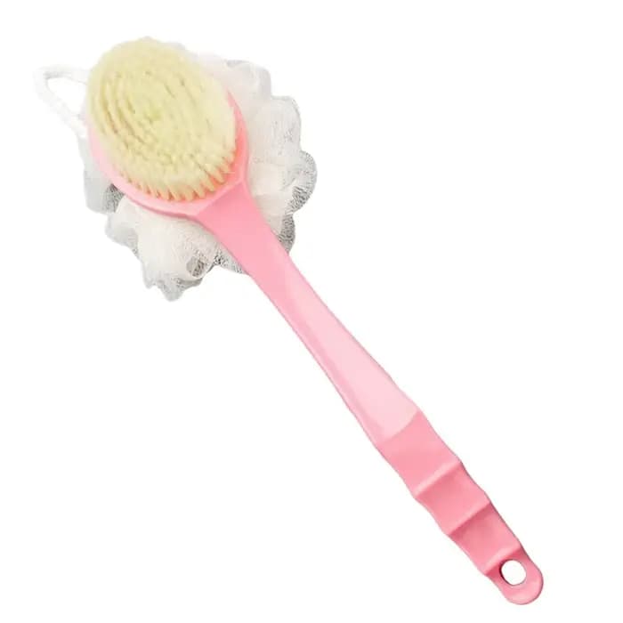 Spa Massage longue poignée douche exfoliante brosse de bain brosse de douche à poils souples