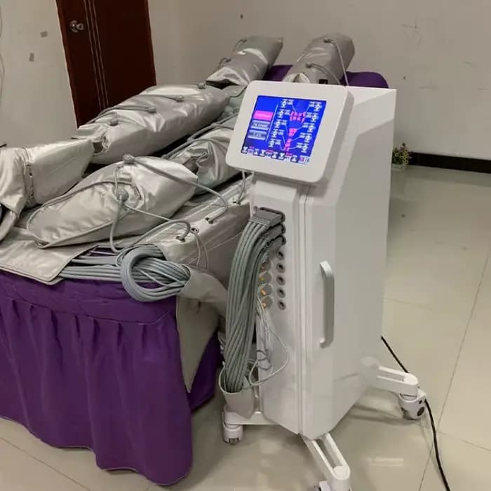3IN1 Far Infr EMS pression corps jambes pressothérapie pression d'air Presoterapia Machine de Draina